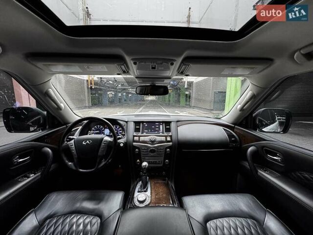 Белый Инфинити QX80, объемом двигателя 5.55 л и пробегом 57 тыс. км за 44000 $, фото 41 на Automoto.ua