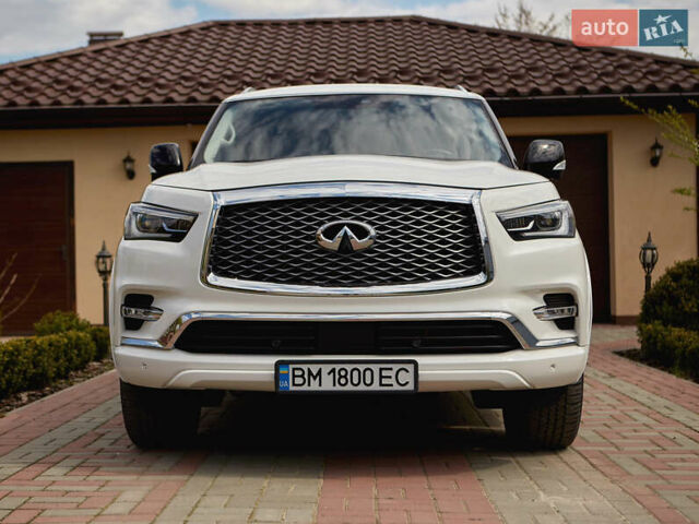 Белый Инфинити QX80, объемом двигателя 5.55 л и пробегом 51 тыс. км за 41500 $, фото 11 на Automoto.ua