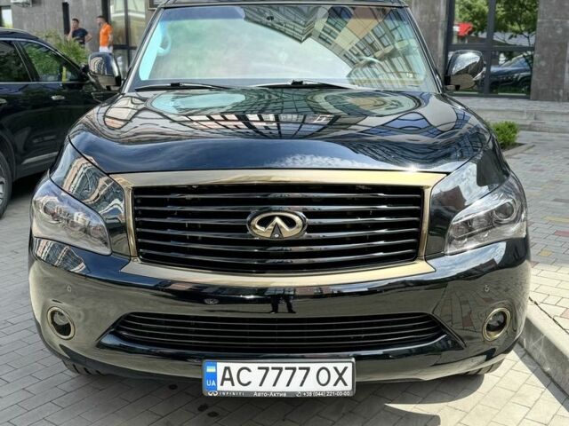 Чорний Інфініті QX80, об'ємом двигуна 5.6 л та пробігом 90 тис. км за 27000 $, фото 3 на Automoto.ua