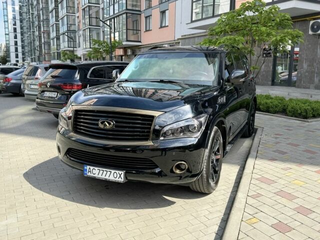 Чорний Інфініті QX80, об'ємом двигуна 5.6 л та пробігом 90 тис. км за 27000 $, фото 4 на Automoto.ua