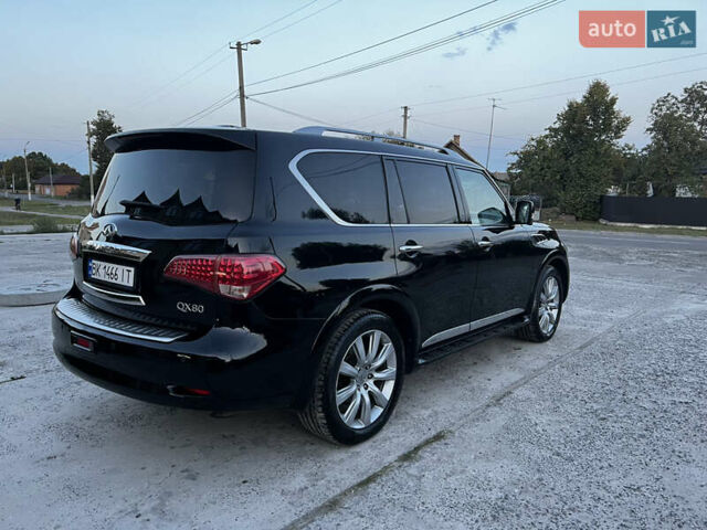 Черный Инфинити QX80, объемом двигателя 5.55 л и пробегом 298 тыс. км за 20700 $, фото 9 на Automoto.ua