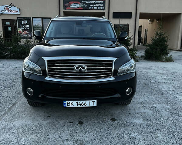 Черный Инфинити QX80, объемом двигателя 5.55 л и пробегом 298 тыс. км за 20700 $, фото 2 на Automoto.ua