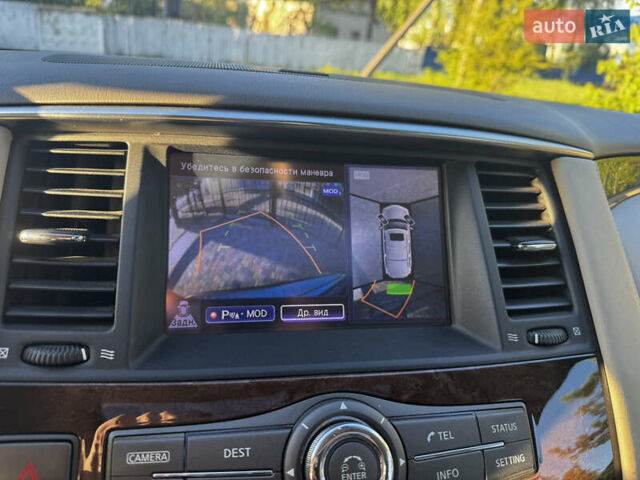 Черный Инфинити QX80, объемом двигателя 5.55 л и пробегом 298 тыс. км за 20700 $, фото 44 на Automoto.ua