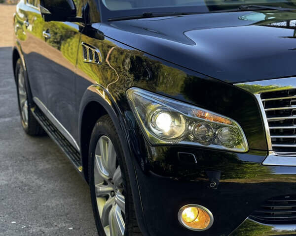 Черный Инфинити QX80, объемом двигателя 5.55 л и пробегом 294 тыс. км за 21999 $, фото 18 на Automoto.ua