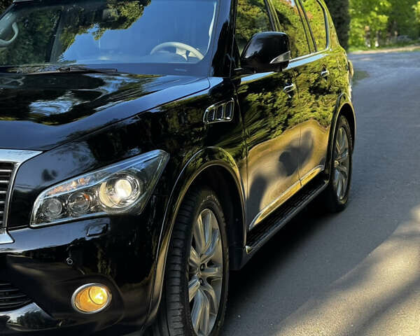 Черный Инфинити QX80, объемом двигателя 5.55 л и пробегом 298 тыс. км за 20700 $, фото 11 на Automoto.ua