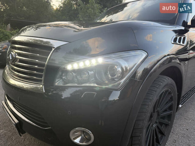 Черный Инфинити QX80, объемом двигателя 5.55 л и пробегом 330 тыс. км за 18000 $, фото 10 на Automoto.ua
