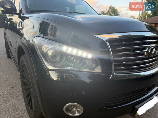 Черный Инфинити QX80, объемом двигателя 5.55 л и пробегом 330 тыс. км за 18000 $, фото 9 на Automoto.ua