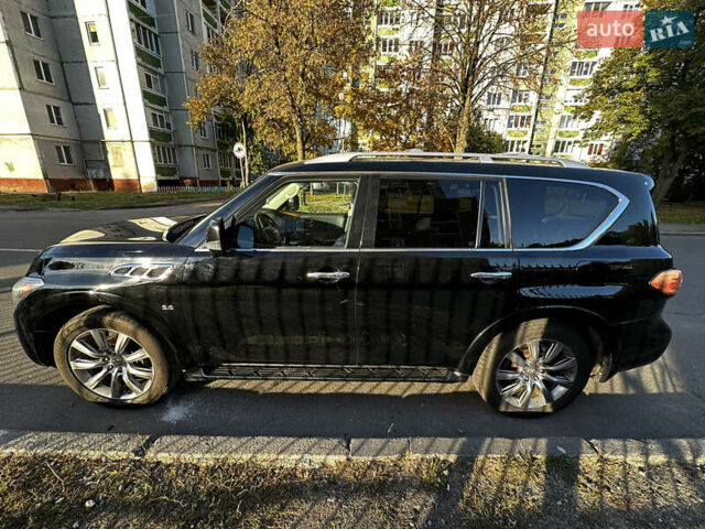 Чорний Інфініті QX80, об'ємом двигуна 5.55 л та пробігом 134 тис. км за 22000 $, фото 34 на Automoto.ua