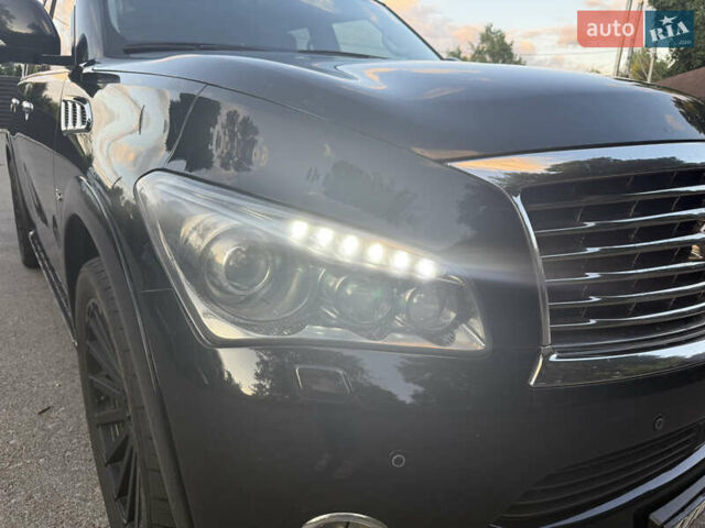 Черный Инфинити QX80, объемом двигателя 5.55 л и пробегом 330 тыс. км за 18000 $, фото 8 на Automoto.ua