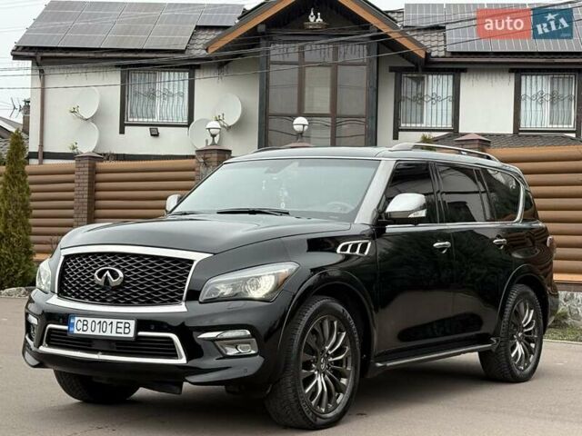 Чорний Інфініті QX80, об'ємом двигуна 5.55 л та пробігом 158 тис. км за 24500 $, фото 6 на Automoto.ua