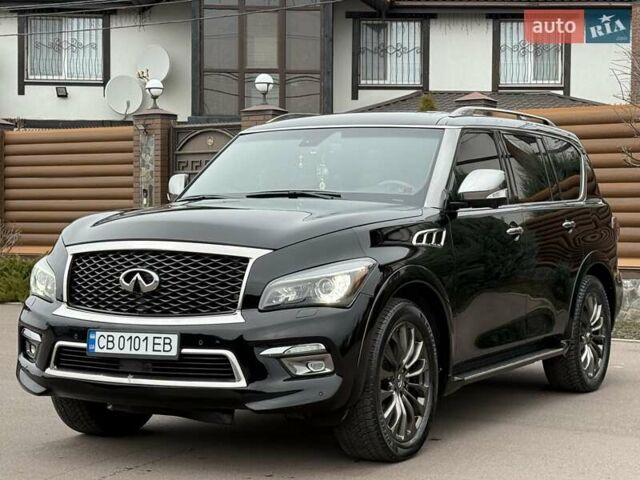 Чорний Інфініті QX80, об'ємом двигуна 5.55 л та пробігом 158 тис. км за 24500 $, фото 4 на Automoto.ua