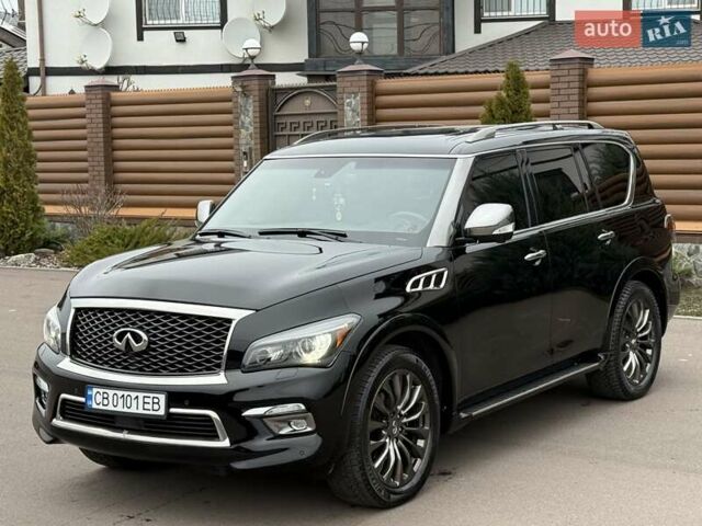 Чорний Інфініті QX80, об'ємом двигуна 5.55 л та пробігом 158 тис. км за 24500 $, фото 12 на Automoto.ua