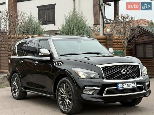 Чорний Інфініті QX80, об'ємом двигуна 5.55 л та пробігом 158 тис. км за 24500 $, фото 18 на Automoto.ua