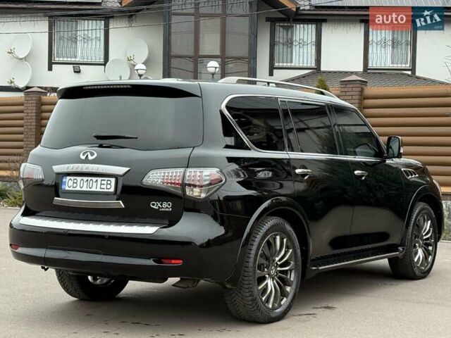 Чорний Інфініті QX80, об'ємом двигуна 5.55 л та пробігом 158 тис. км за 24500 $, фото 41 на Automoto.ua