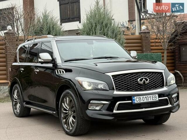 Чорний Інфініті QX80, об'ємом двигуна 5.55 л та пробігом 158 тис. км за 24500 $, фото 17 на Automoto.ua