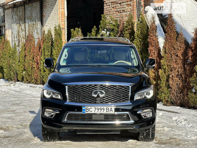 Черный Инфинити QX80, объемом двигателя 5.6 л и пробегом 169 тыс. км за 28900 $, фото 12 на Automoto.ua