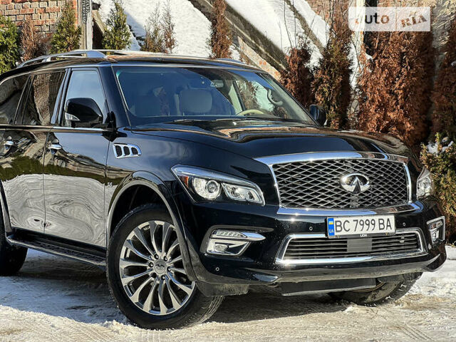 Черный Инфинити QX80, объемом двигателя 5.6 л и пробегом 169 тыс. км за 28900 $, фото 11 на Automoto.ua