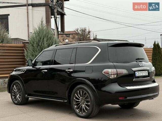 Чорний Інфініті QX80, об'ємом двигуна 5.55 л та пробігом 158 тис. км за 24500 $, фото 25 на Automoto.ua