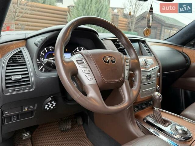 Чорний Інфініті QX80, об'ємом двигуна 5.55 л та пробігом 158 тис. км за 24500 $, фото 58 на Automoto.ua