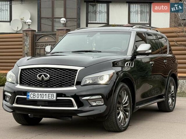 Чорний Інфініті QX80, об'ємом двигуна 5.55 л та пробігом 158 тис. км за 24500 $, фото 3 на Automoto.ua