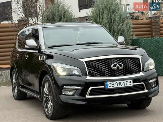 Чорний Інфініті QX80, об'ємом двигуна 5.55 л та пробігом 158 тис. км за 24500 $, фото 15 на Automoto.ua