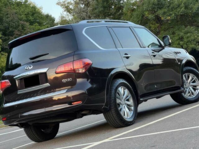 Черный Инфинити QX80, объемом двигателя 5.6 л и пробегом 74 тыс. км за 13000 $, фото 5 на Automoto.ua