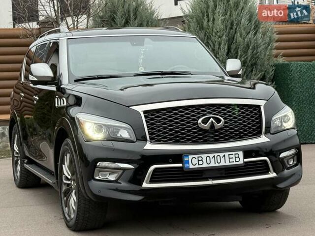 Чорний Інфініті QX80, об'ємом двигуна 5.55 л та пробігом 158 тис. км за 24500 $, фото 14 на Automoto.ua