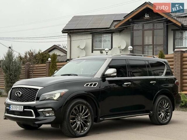 Чорний Інфініті QX80, об'ємом двигуна 5.55 л та пробігом 158 тис. км за 24500 $, фото 10 на Automoto.ua