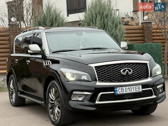 Чорний Інфініті QX80, об'ємом двигуна 5.55 л та пробігом 158 тис. км за 24500 $, фото 16 на Automoto.ua