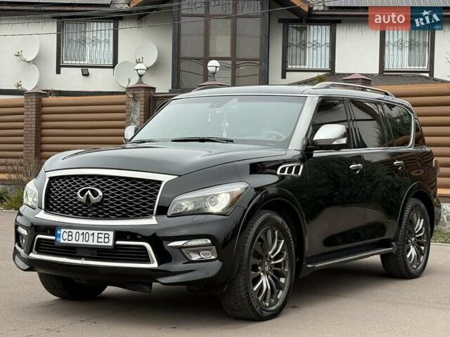 Чорний Інфініті QX80, об'ємом двигуна 5.55 л та пробігом 158 тис. км за 24500 $, фото 5 на Automoto.ua