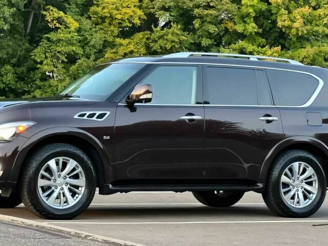 Черный Инфинити QX80, объемом двигателя 5.6 л и пробегом 74 тыс. км за 13000 $, фото 2 на Automoto.ua