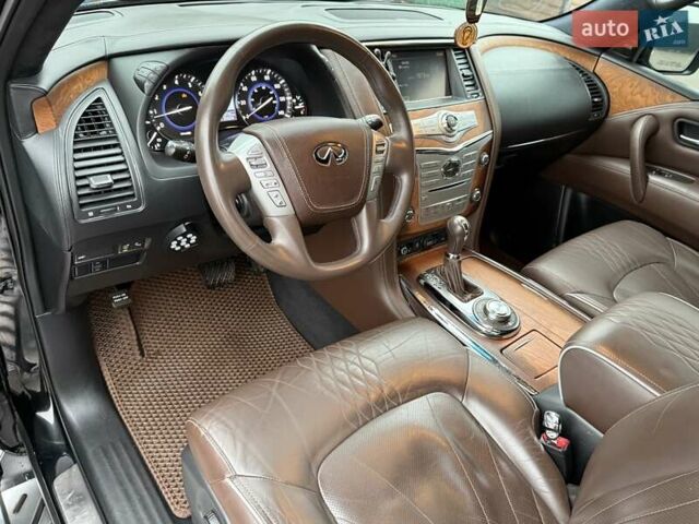 Чорний Інфініті QX80, об'ємом двигуна 5.55 л та пробігом 158 тис. км за 24500 $, фото 53 на Automoto.ua
