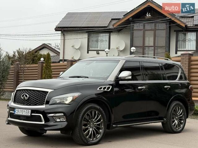 Чорний Інфініті QX80, об'ємом двигуна 5.55 л та пробігом 158 тис. км за 24500 $, фото 9 на Automoto.ua