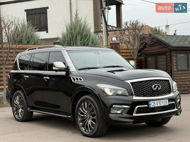 Чорний Інфініті QX80, об'ємом двигуна 5.55 л та пробігом 158 тис. км за 24500 $, фото 19 на Automoto.ua