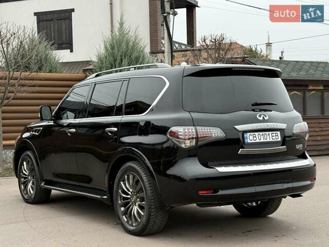 Чорний Інфініті QX80, об'ємом двигуна 5.55 л та пробігом 158 тис. км за 24500 $, фото 27 на Automoto.ua