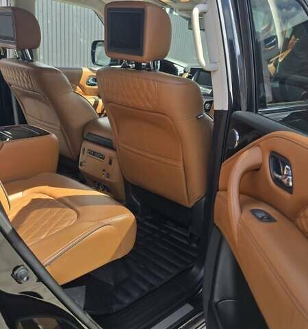 Черный Инфинити QX80, объемом двигателя 5.55 л и пробегом 107 тыс. км за 31500 $, фото 16 на Automoto.ua