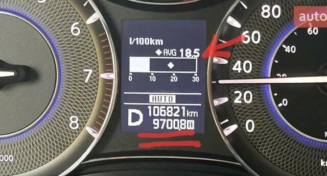 Черный Инфинити QX80, объемом двигателя 5.55 л и пробегом 107 тыс. км за 31500 $, фото 27 на Automoto.ua