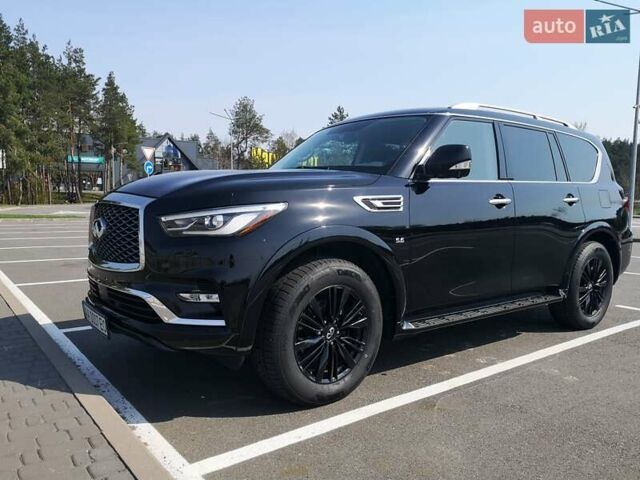 Чорний Інфініті QX80, об'ємом двигуна 5.55 л та пробігом 95 тис. км за 37900 $, фото 11 на Automoto.ua