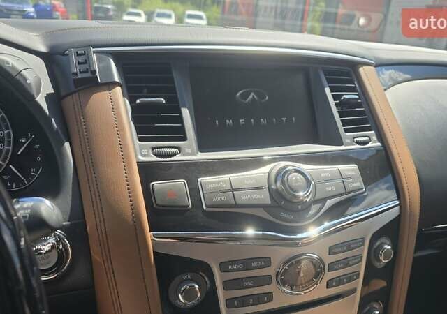 Черный Инфинити QX80, объемом двигателя 5.55 л и пробегом 107 тыс. км за 31500 $, фото 9 на Automoto.ua