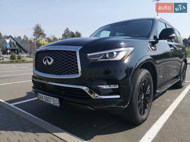 Чорний Інфініті QX80, об'ємом двигуна 5.55 л та пробігом 95 тис. км за 37900 $, фото 6 на Automoto.ua