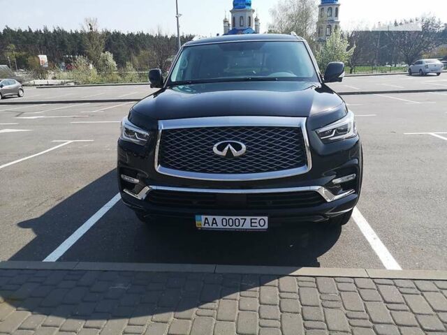 Чорний Інфініті QX80, об'ємом двигуна 5.55 л та пробігом 95 тис. км за 37900 $, фото 9 на Automoto.ua