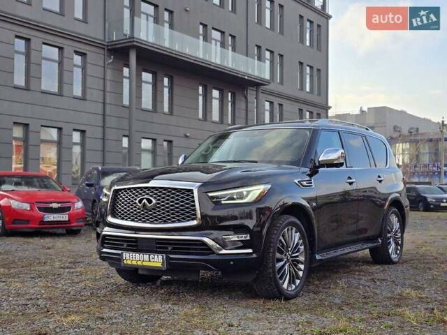 Чорний Інфініті QX80, об'ємом двигуна 5.55 л та пробігом 107 тис. км за 32300 $, фото 2 на Automoto.ua