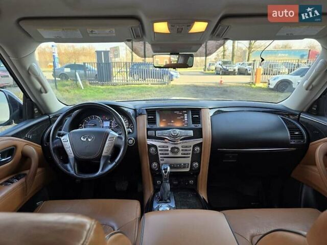 Чорний Інфініті QX80, об'ємом двигуна 5.55 л та пробігом 107 тис. км за 32300 $, фото 10 на Automoto.ua