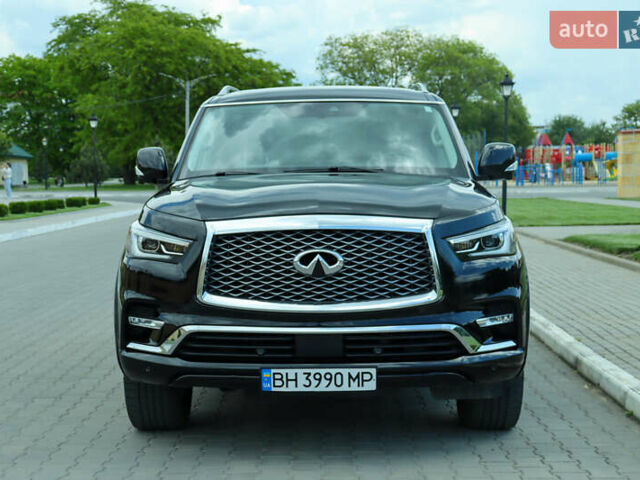Черный Инфинити QX80, объемом двигателя 5.55 л и пробегом 32 тыс. км за 41500 $, фото 9 на Automoto.ua