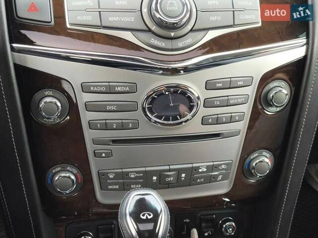 Черный Инфинити QX80, объемом двигателя 5.55 л и пробегом 62 тыс. км за 36800 $, фото 30 на Automoto.ua
