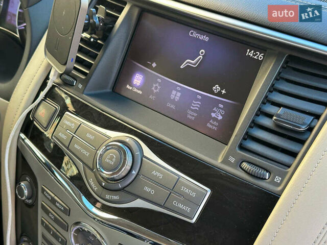 Черный Инфинити QX80, объемом двигателя 5.6 л и пробегом 95 тыс. км за 34490 $, фото 38 на Automoto.ua