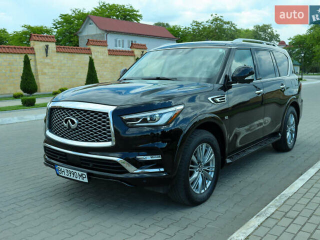 Черный Инфинити QX80, объемом двигателя 5.55 л и пробегом 32 тыс. км за 41500 $, фото 8 на Automoto.ua