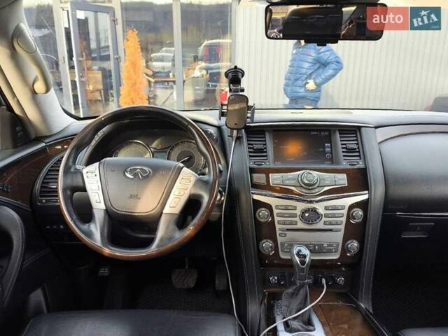 Черный Инфинити QX80, объемом двигателя 5.55 л и пробегом 62 тыс. км за 36800 $, фото 23 на Automoto.ua
