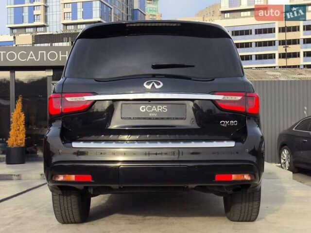 Черный Инфинити QX80, объемом двигателя 5.55 л и пробегом 62 тыс. км за 36800 $, фото 4 на Automoto.ua