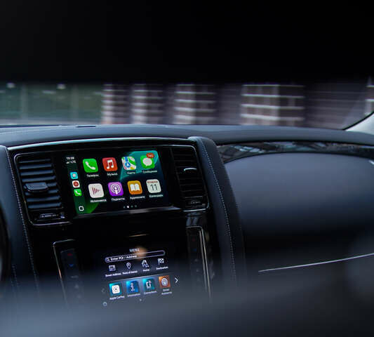 Черный Инфинити QX80, объемом двигателя 5.55 л и пробегом 15 тыс. км за 45000 $, фото 37 на Automoto.ua